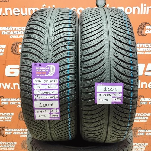 Pneus hiver 225 r17 - pneus, 106h