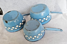 VINTAGE LOT DE 3 CASSEROLES