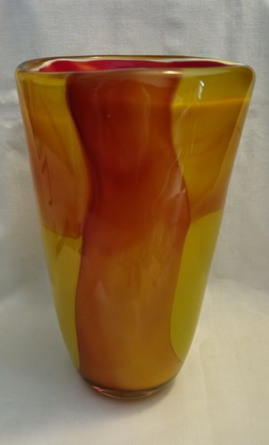 Beau vase cristal coloris - en,