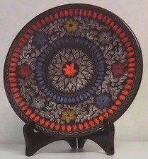 Assiette de décoration en