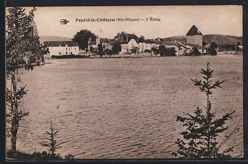 Cpa peyrat chateau - cpa, peyrat-le-chateau