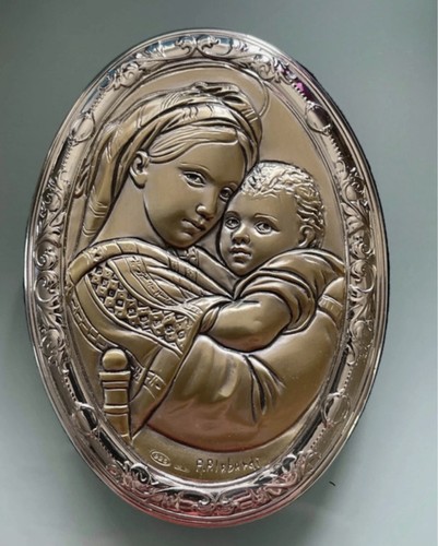 Chevalet vierge enfant - à, l'enfant