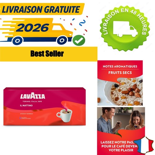 Lavazza mattino café moulu - il,
