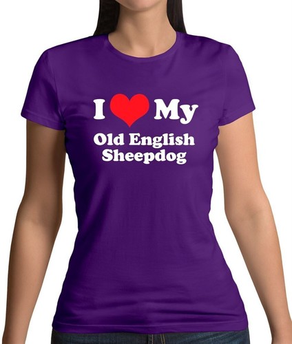 Love chien berger anglais - love,