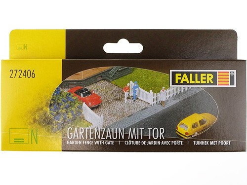 Faller clôture jardin avec - clôture, de