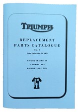 Catalogue Des Pièces Triumph