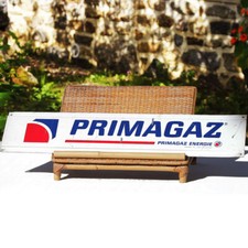 Vintage Primagaz Energie Painted Aluminum Sheet Advertising Sign