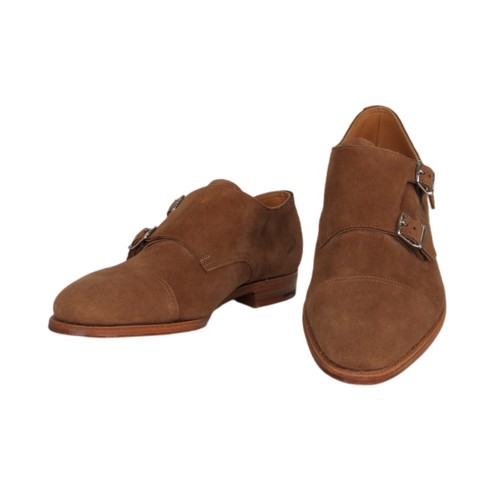 John lobb daim marron double - john,