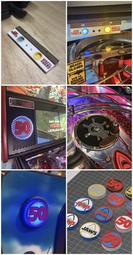 Pinball stern jaws mods - pinball,