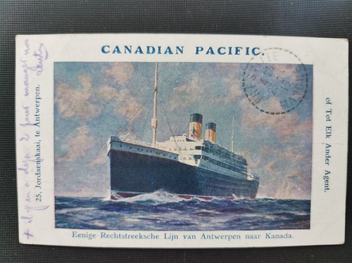 Cpa paquebot canadian pacific - paquebot,