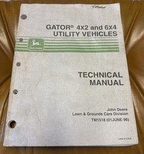 John Deere Technical Manual TM1518 Gator 4x2 & 6x4