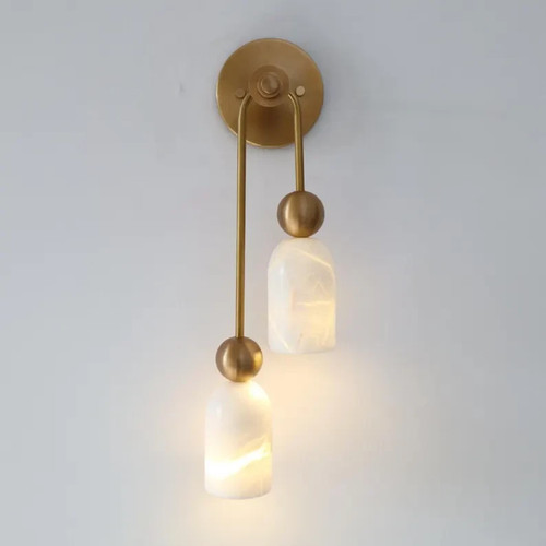 Ancienne applique double - , en