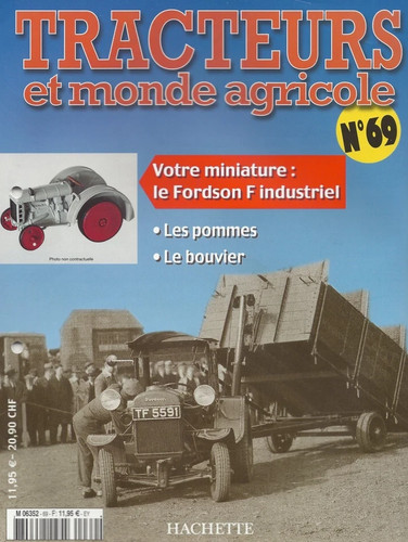 Fascicule tracteurs monde - tracteurs, et