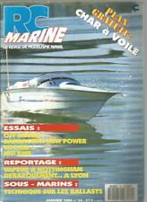 RC MARINE N°34 SAILING TANK / BARRACADU / KID KMS / TECHN. SUR BALLASTS
