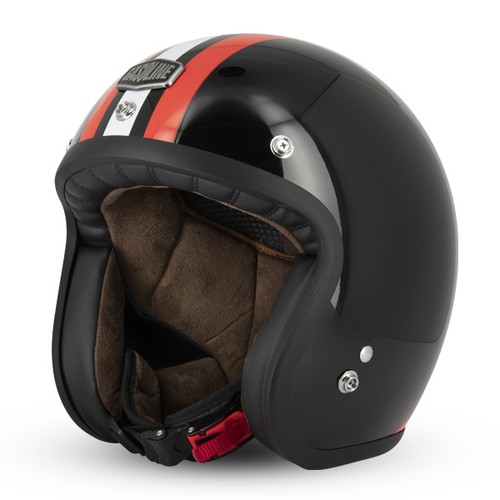 Casque jet café racer - casque,