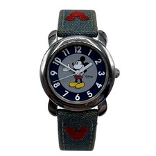 Mickey Mouse Quartz Femmes Poignet Montre Jeans Bandwatch Avec Neuf Batterie