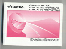 Honda Scooter @125 NES125 (01-on) Owners Manual Book NES 125 150 ES @150 DV61