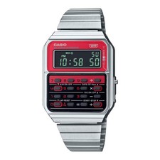 CASIO CA-500WE-4B CA500 CLASSIC CALCULATOR RED DIGITAL WATCH