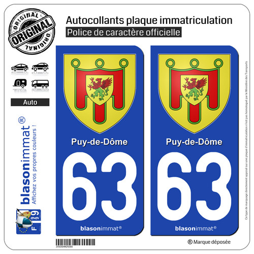 Stickers autocollant plaque - 2,