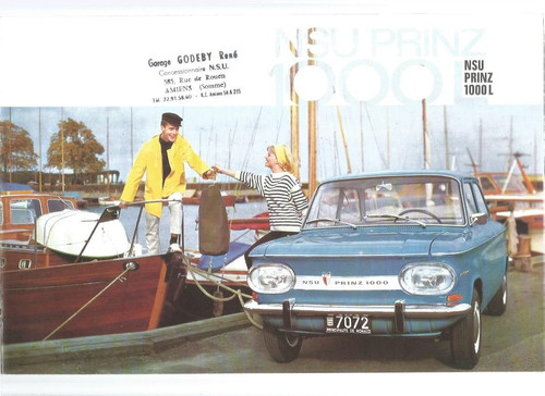 Catalogue nsu prinz 1000 l - prinz,