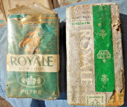 Lot paquets cigarette royale - lot,
