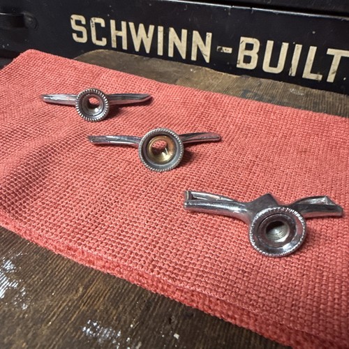 Vintage axle wing - nuts., 3
