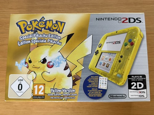 Nintendo 2ds jaune pikachu - jaune,
