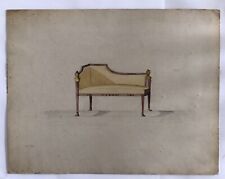 Magnificent Quarrelated Drawing Project Yellow Chair Bourgeois Furniture Napoleon III
