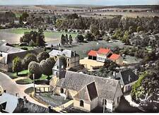 10 . n°sac10199 . neuville-sur-vanne. the church n°8. by plane above