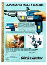 1978 ADVERTISING 0217 ADVERTISING the Black & Decker F13 P4 Drill