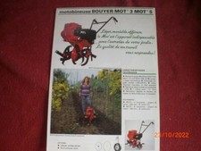 ADVERTISING BROCHURE TILLER - TILLER BOUYER