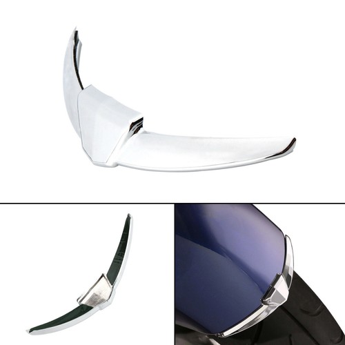 Chrome front fender tip trim - chrome,