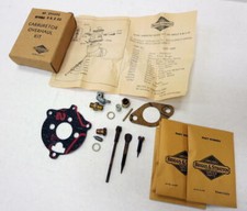 Briggs and Stratton Small Engine Model B K Z ZZ Carburetor Kit #291692 NOS