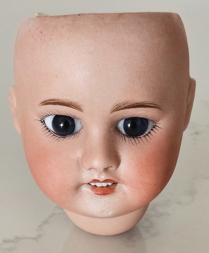 Tête poupée ancienne en - poupée,