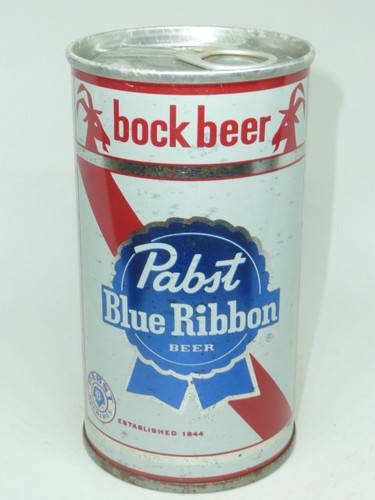 Empty bottom opened - opened, pabst