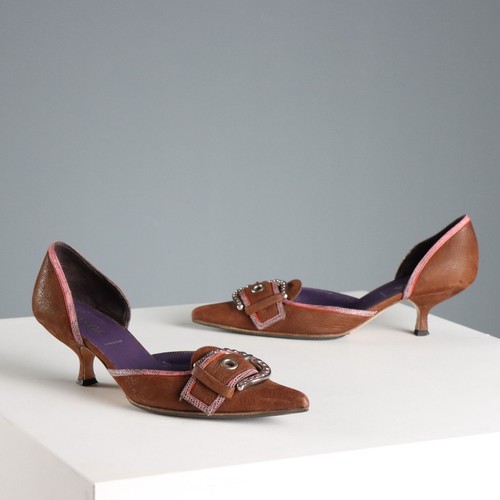 Chaussures prada y2k cuir - prada,