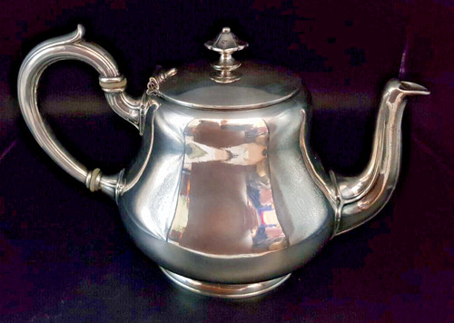 Christofle théière argent - christofle,