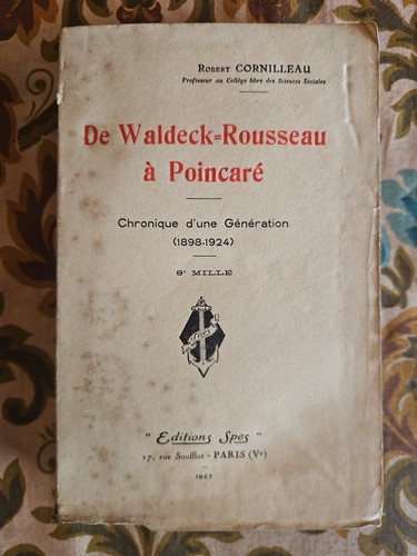 Waldeck rousseau à - de, waldeck=rousseau