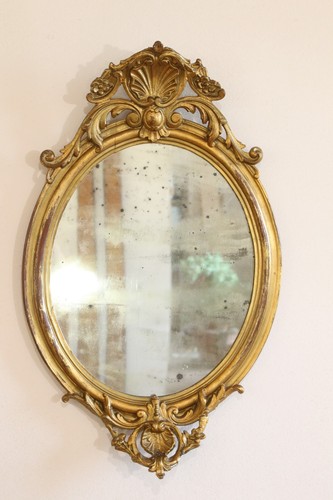 Antique miroir baroque xviii - antique,