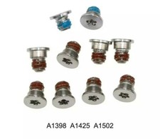 10 Vis Fixation Coque Dessous MacBook Pro A1398 A1425 A1502