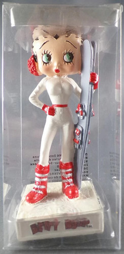 Betty boop skieuse figurine - betty,