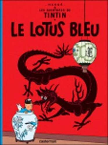 Lotus bleu herge - by, new