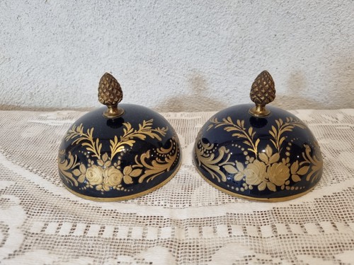 Paire couvercles vase - de,