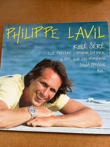 Disque vinyl philippe lavil - vinyl,