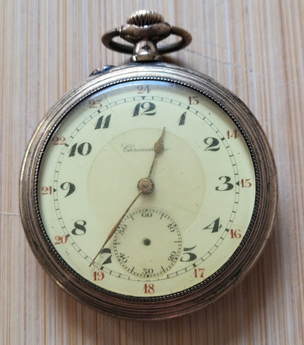 Montre gousset plaqué or - plaqué,