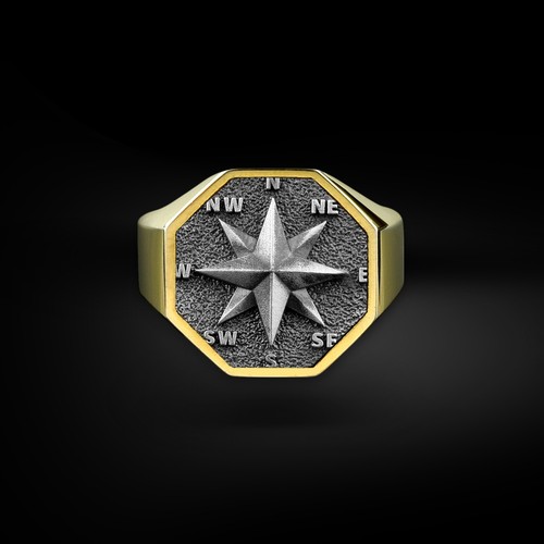 Bague chevalière homme
