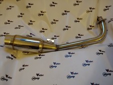 Honda. Dax .Monkey Bike .Cub.c90. Stainless Exhaust.   Has A Dent See Last 6 Pic