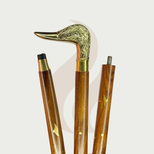 Canne bâton marche bois - bâton,