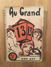 SIMENON (Gom Gut) - Au grand 13 - Editions Prima - 1925