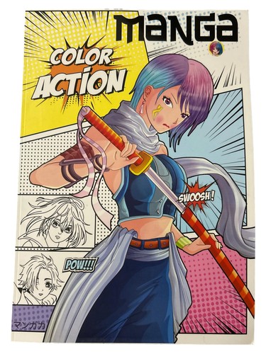 Action manga anglais - action, livre
